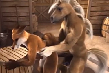 Порно видео человек и лошадь секс